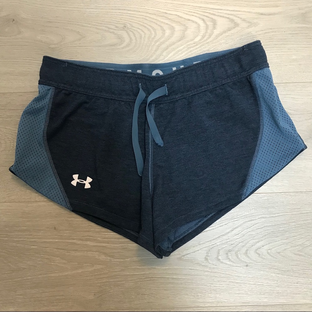 Under Armour Blue Athletic Shorts MD